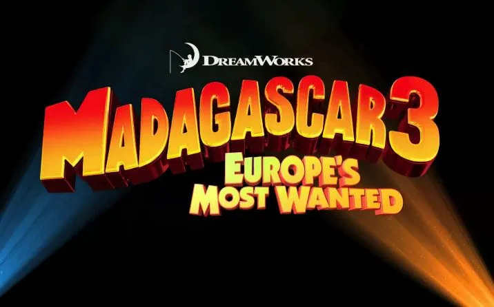 Madagascar 3 Logo - HeyUGuys
