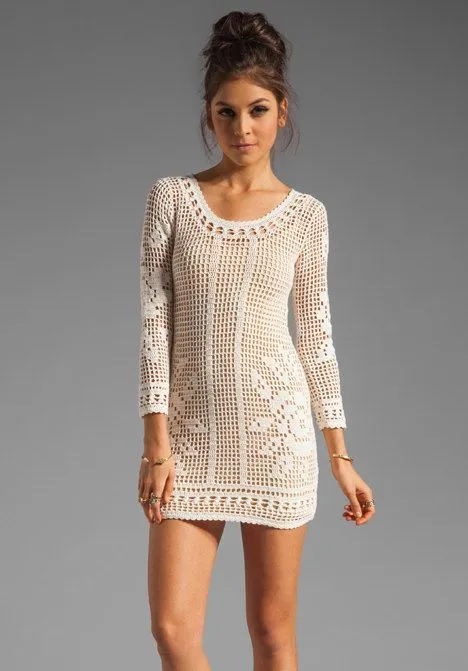 MADE TO ORDER summer crochet dress RI90 - Replica | Crochet ...