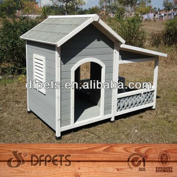 Madera cajón del perro jaula de la perrera casa del animal ...