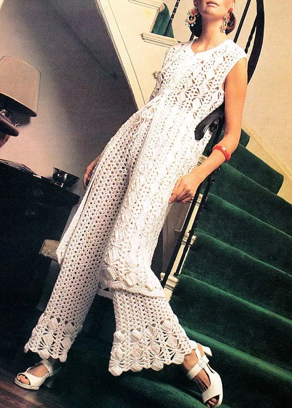 TRICO y CROCHET-madona-mía: Pantalones a Crochet.Modelos para ... TRICO y CROCHET-madona-mía: Pantalones a Crochet.Modelos para ...