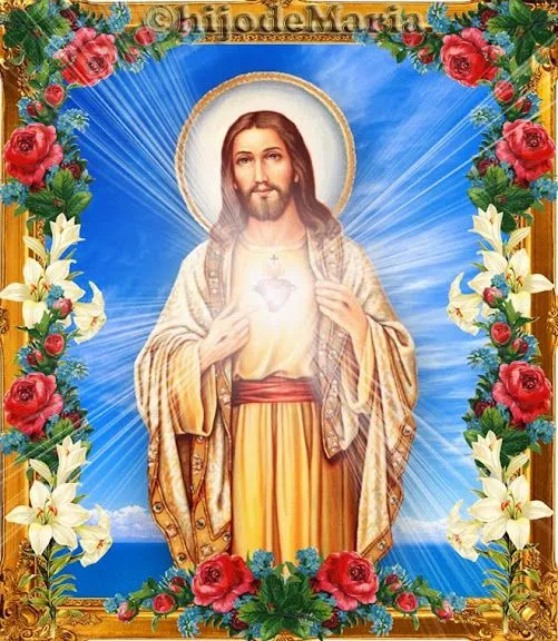 MADRE CELESTIAL: SAGRADO CORAZON DE JESUS - ORACIONES Y PROMESAS ...