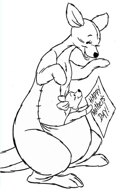 Canguros para dibujar faciles - Imagui