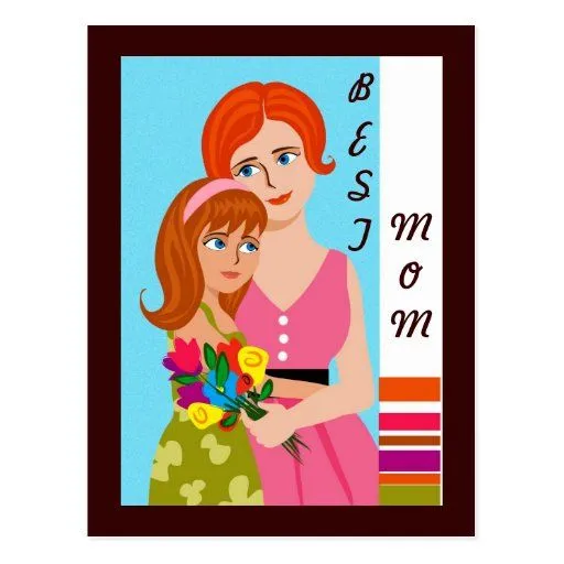 Madre e hija postales | Zazzle