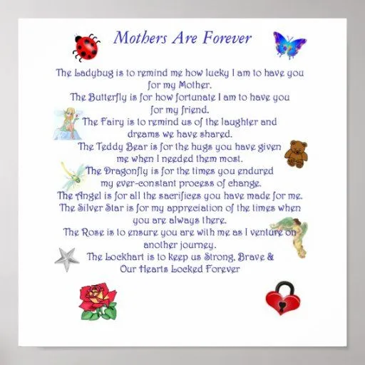 Poesia a la mama - Imagui