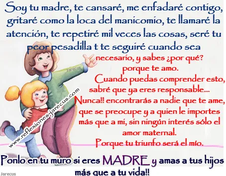 Soy tu madre | Reflexiones y Lecturas para Meditar