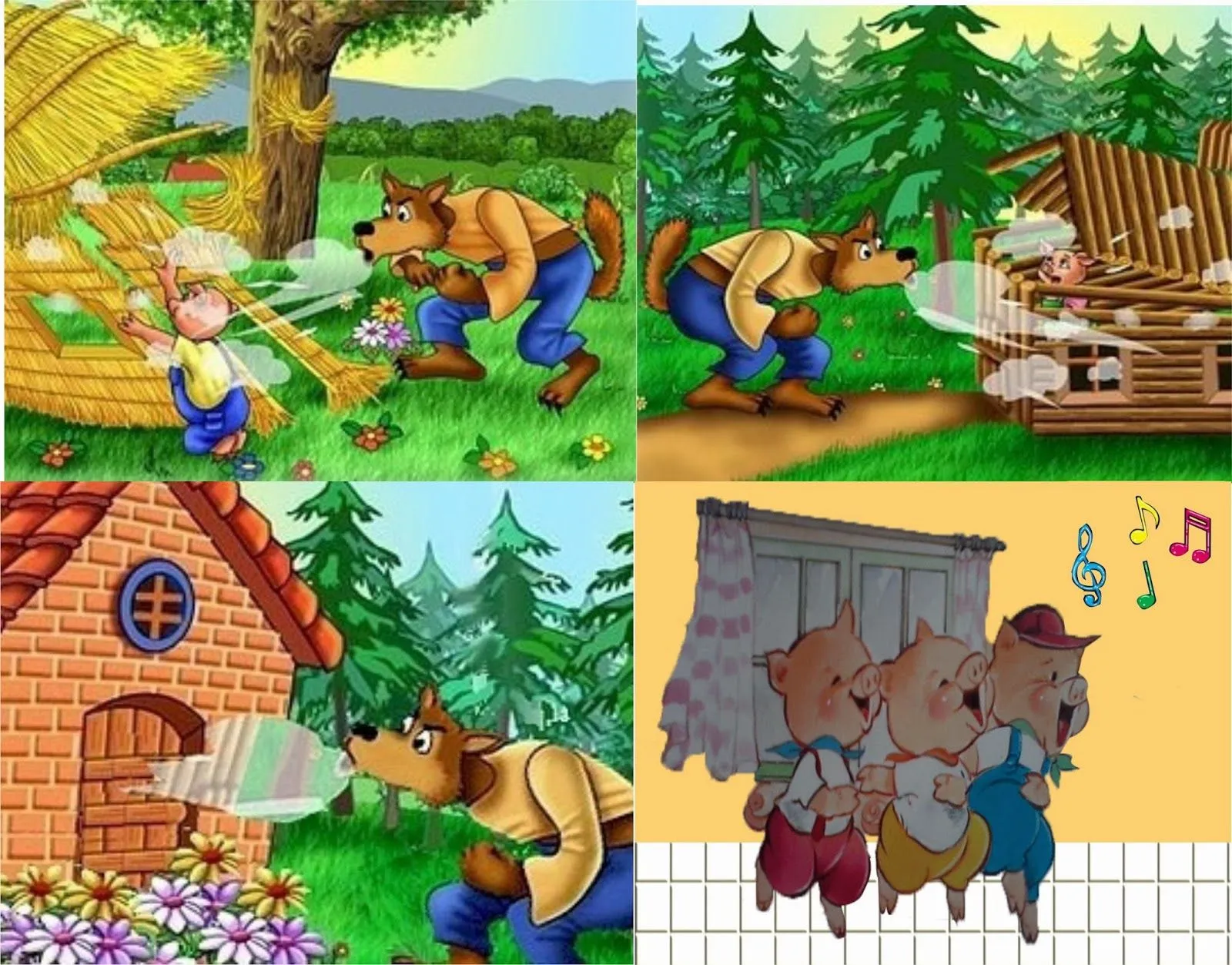 Madres en casa: Jueves: #CuentosyCanciones "Los tres cerditos y el ...