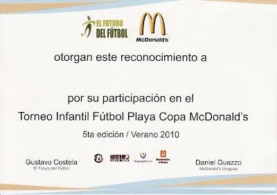 MAESO F.C.: TORNEO INFANTIL DE FUTBOL PLAYA - ENERO 2010. MAESO F.C.: TORNEO INFANTIL DE FUTBOL PLAYA - ENERO 2010.