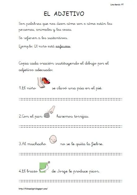 MIS COSAS DE MAESTRA*: EL ADJETIVO: Carteles, Actividades TICs y ... MIS COSAS DE MAESTRA*: EL ADJETIVO: Carteles, Actividades TICs y ...