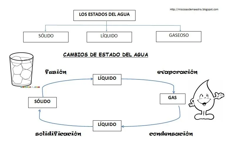 MIS COSAS DE MAESTRA*: El agua. El ciclo del agua: Vídeos ...