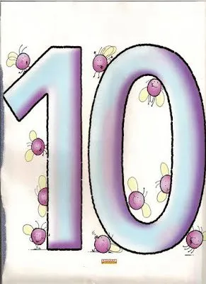 Maestra Asunción: NÚMEROS del 1 al 10. Especiales para tus carteles . Maestra Asunción: NÚMEROS del 1 al 10. Especiales para tus carteles .