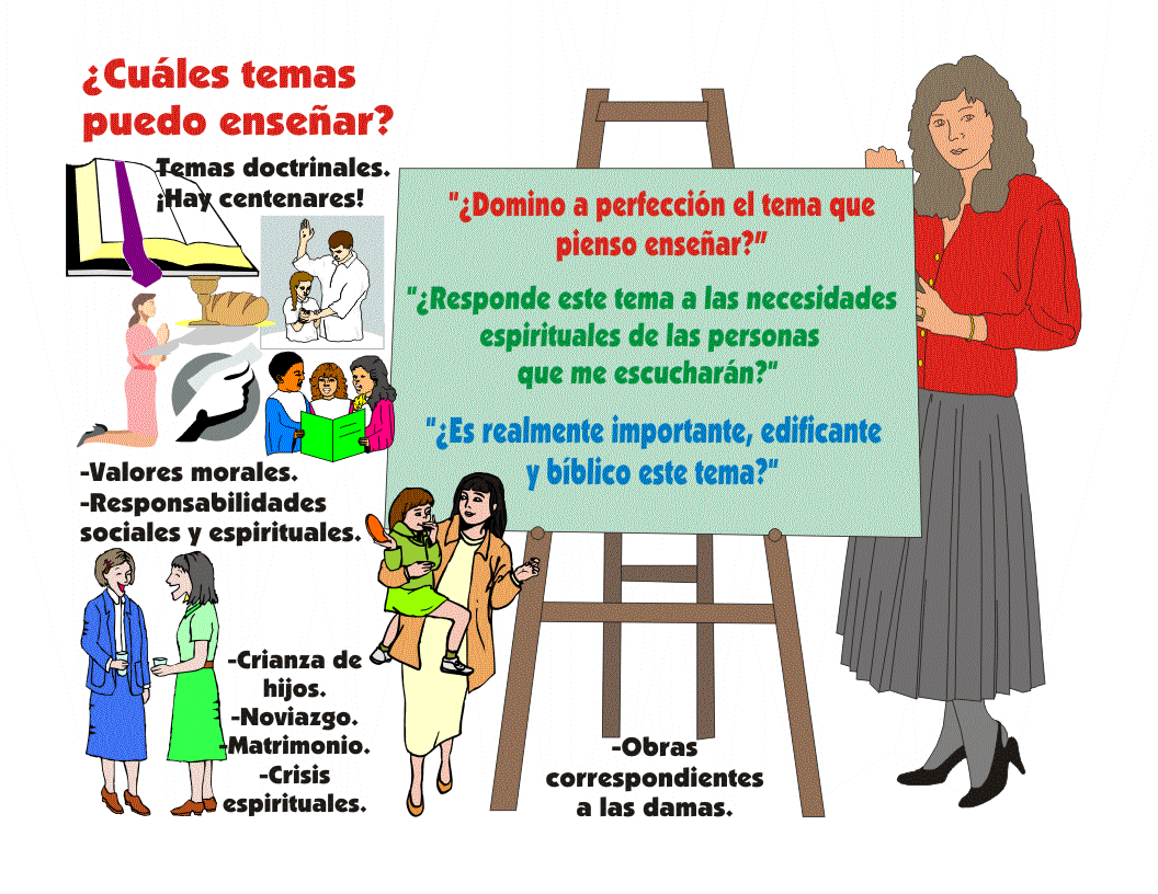 Maestra del bien. Capacitación de damas cristianas para la ... Maestra del bien. Capacitación de damas cristianas para la ...