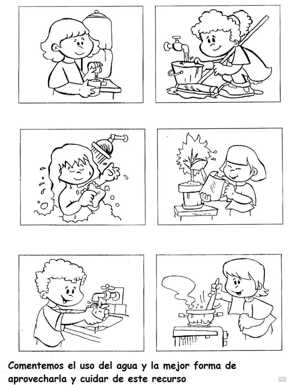 Dibujos para colorear de cuidado del agua - Imagui Dibujos para colorear de cuidado del agua - Imagui