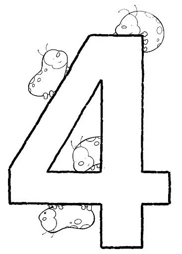 MAESTRA ERIKA VALECILLO: NÚMEROS DEL 1 AL 5 PARA COLOREAR