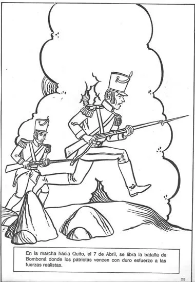 MAESTRA ERIKA VALECILLO: SIMÓN BOLIVAR PARA COLOREAR