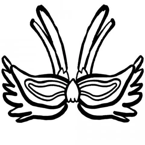 Maestra de Infantil: Antifaces de carnaval para colorear