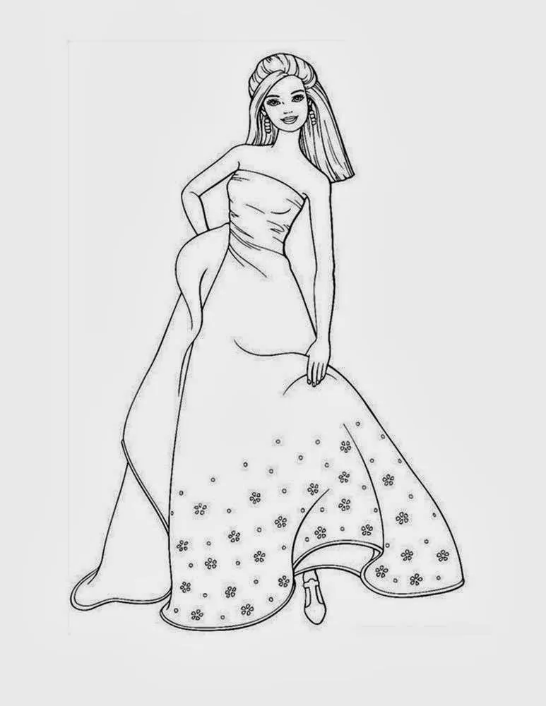 Vestidos de 15 años dibujo - Imagui