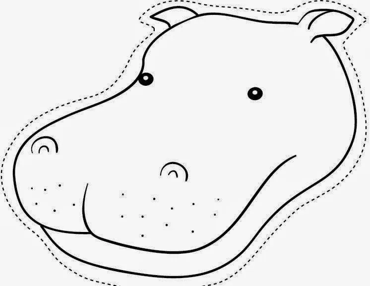 Maestra de Infantil: Caretas de animales para colorear e imprimir. Maestra de Infantil: Caretas de animales para colorear e imprimir.