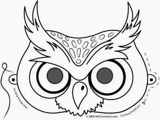 Maestra de Infantil: Caretas de animales para colorear e imprimir ... Maestra de Infantil: Caretas de animales para colorear e imprimir ...