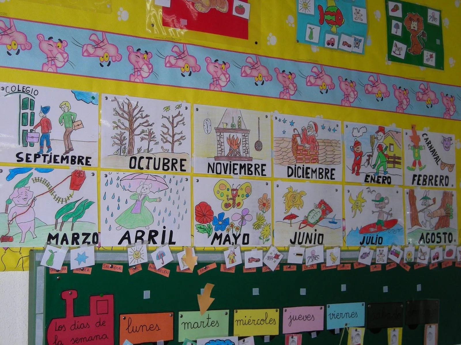 Maestra de Infantil: Carteles para los meses del año Maestra de Infantil: Carteles para los meses del año