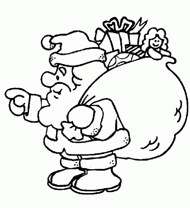 Dibujos de santa claus - Imagui