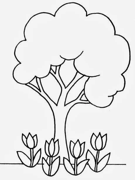 Maestra de Infantil: Dibujos para colorear de la primavera