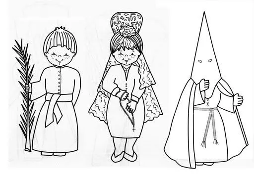 Maestra de Infantil: Dibujos para colorear en Semana Santa Maestra de Infantil: Dibujos para colorear en Semana Santa