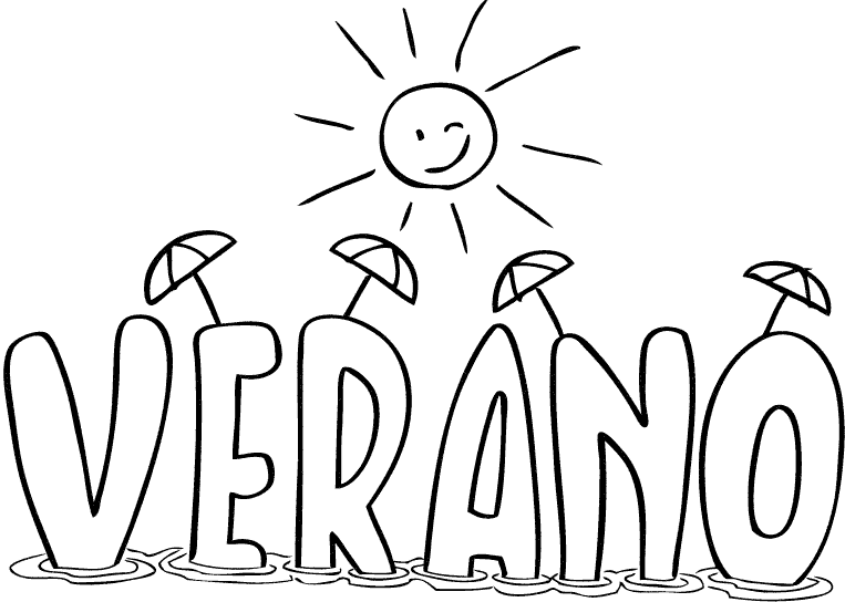 Maestra de Infantil: Dibujos para colorear el verano