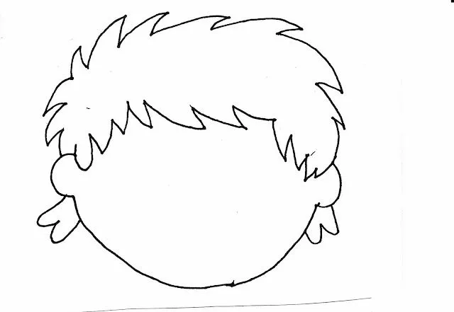Maestra de Infantil: Esquema corporal. Caras para dibujar. Maestra de Infantil: Esquema corporal. Caras para dibujar.