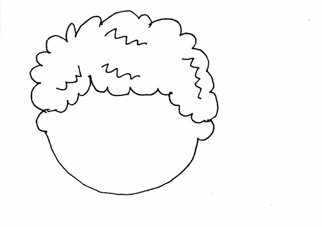 Maestra de Infantil: Esquema corporal. Caras para dibujar.