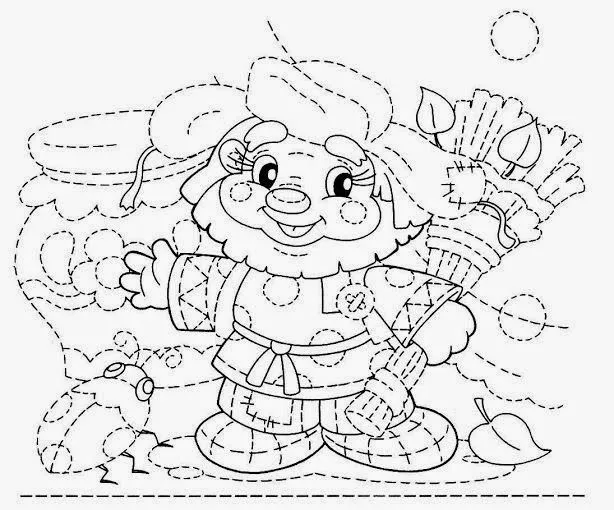 Maestra de Infantil: Trabajamos la grafomotricidad con bonitos dibujos Maestra de Infantil: Trabajamos la grafomotricidad con bonitos dibujos