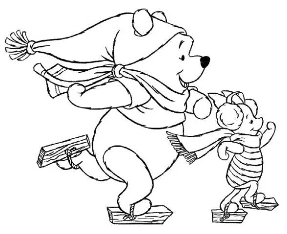 Maestra de Infantil: El invierno. Dibujos para colorear. Maestra de Infantil: El invierno. Dibujos para colorear.