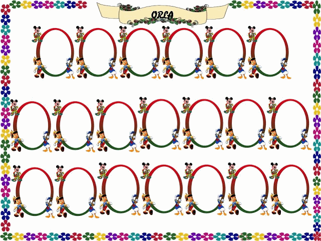 Maestra de Infantil: Orlas para la graduación de Educación Infantil Maestra de Infantil: Orlas para la graduación de Educación Infantil