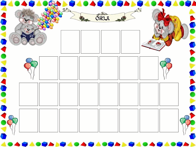 Maestra de Infantil: Orlas para la graduación de Educación Infantil Maestra de Infantil: Orlas para la graduación de Educación Infantil