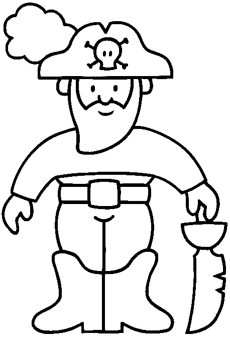 Maestra de Infantil: Piratas. Dibujos para colorear. Caretas, gifs ...