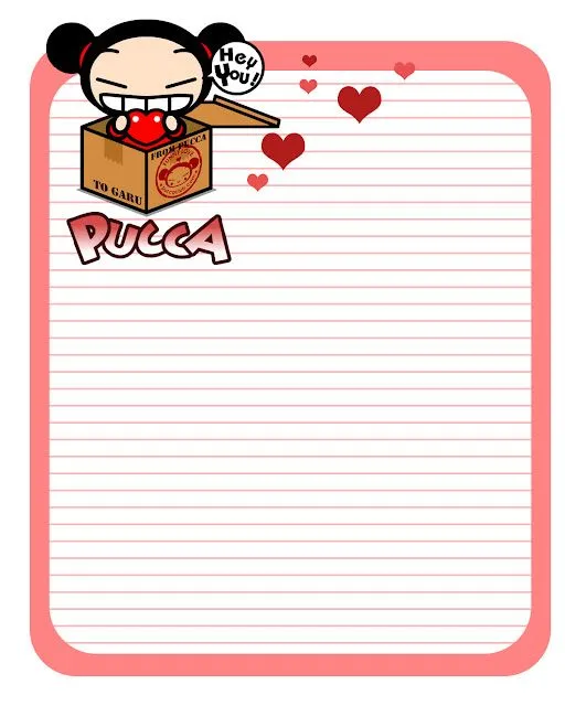 Maestra de Infantil: Pucca. Dibujos para colorear. Maestra de Infantil: Pucca. Dibujos para colorear.