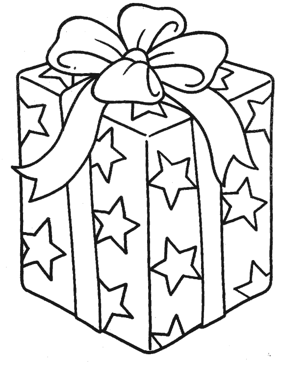 Dibujos para colorear de Regalos de navidad, Plantillas para ...