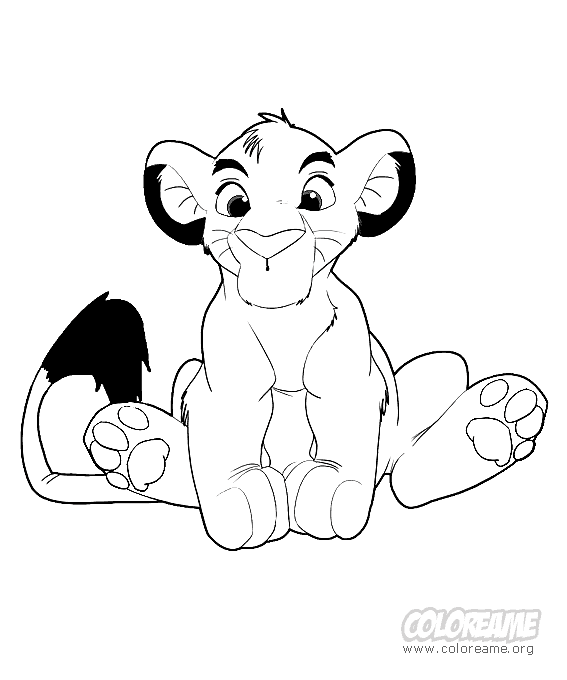 Cuentos infantiles: El rey león para colorear. Dibujos para imprimir. Cuentos infantiles: El rey león para colorear. Dibujos para imprimir.