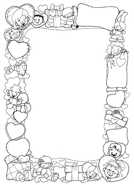 Imagenes • Tarjetas dia de la madre para colorear en ingles