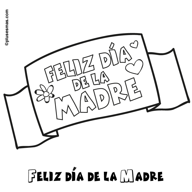 Maestra de Primaria: Tarjetas del día de la Madre para colorear