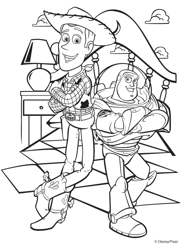 Dibujos para colorear. Maestra de Infantil y Primaria.: Toy Story ...