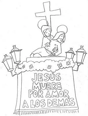 Maestra Magda Yanet: Dibujos para colorear en Semana Santa