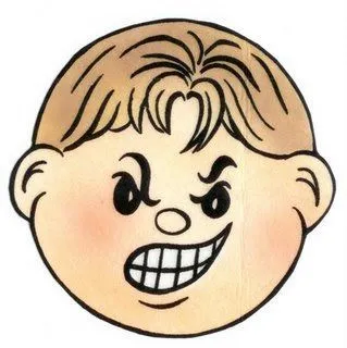 Carita de nina enojada para pintar - Imagui Carita de nina enojada para pintar - Imagui