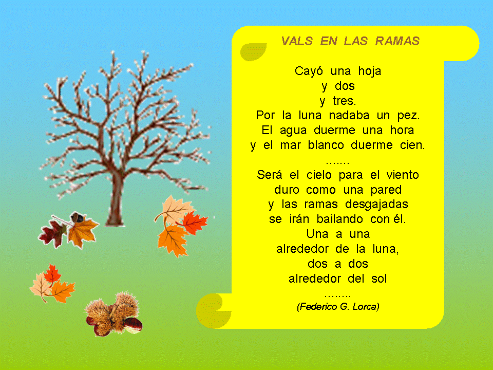 MIS COSAS DE MAESTRA*: Poesías de Otoño