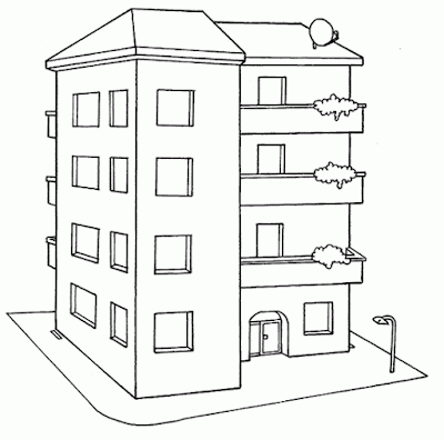 Maestra de Primaria: Casas para colorear