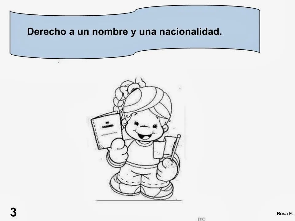 Maestra de Primaria: Los derechos del niño. Carteles para colorear. 20 de  noviembre.