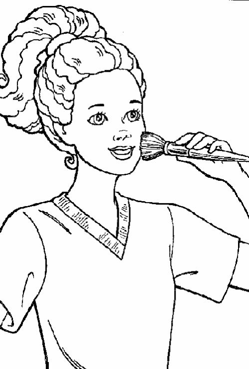 Maestra de Primaria: Dibujos de Barbies para colorear o para imprimir Maestra de Primaria: Dibujos de Barbies para colorear o para imprimir
