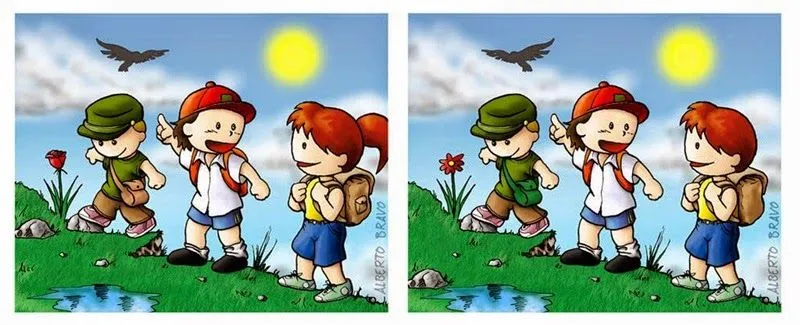 Maestra de Primaria: Encuentra las diferencias. Dibujos a color ... Maestra de Primaria: Encuentra las diferencias. Dibujos a color ...