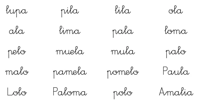 Maestra de Primaria: Lectura con los fonemas p, l, m, s, t, y d Maestra de Primaria: Lectura con los fonemas p, l, m, s, t, y d