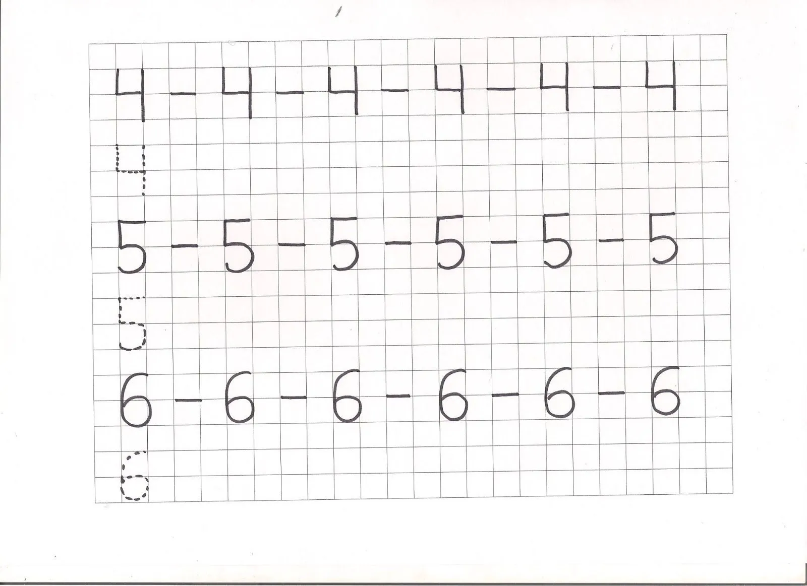 Maestra de Primaria: Números en cuadrícula Maestra de Primaria: Números en cuadrícula