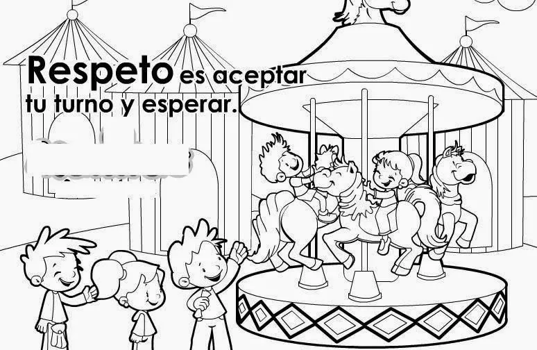 Maestra de Primaria: Los valores. Dibujos para colorear por niños pequeños. Maestra de Primaria: Los valores. Dibujos para colorear por niños pequeños.